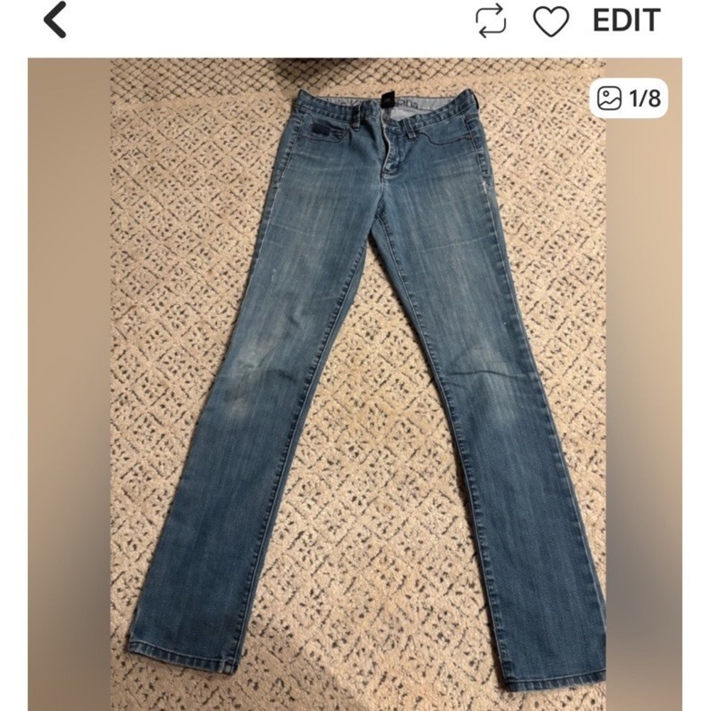 Calvin Klein Women's Bootcut Jeans, Classic Blue Denim Size 28/6